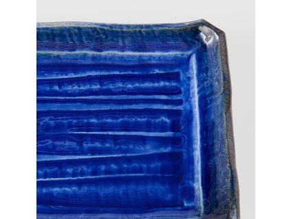 Bord voor sushi en sashimi bord COBALT BLUE 43 x 22,5 cm, MIJ