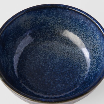 Serveerschaaltje RIDGED INDIGO 13 cm, 300 ml, MIJ
