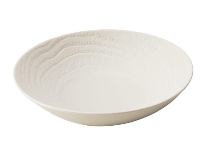 Diep bord ARBORESCENCE, set van 6 stuks, 24 cm, ivoor, REVOL