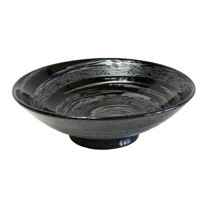 
                    
                          Schaal voor ramen GUNMETAL SWIRL 24,5 cm, 900 ml, MIJ                    
                