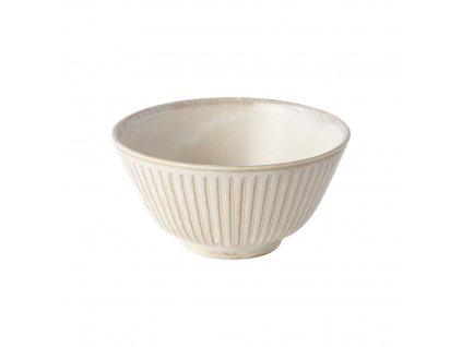 Serveerschaaltje RIDGED ALABASTER 12 cm, 220 ml, MIJ