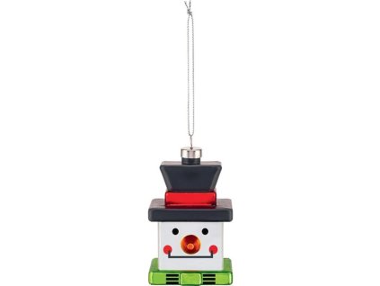 Kerstboomversiering SNOW CUBE wit, Alessi