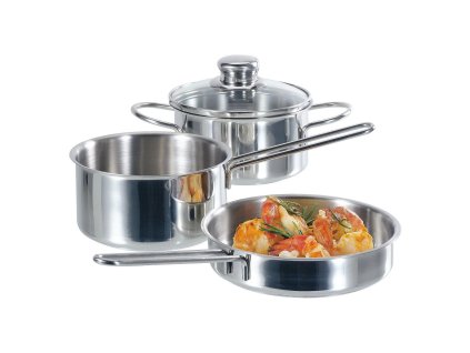 Koekenpan HAPPCHEN 16 cm, 650 ml, roestvrij staal, inductie, Fissler