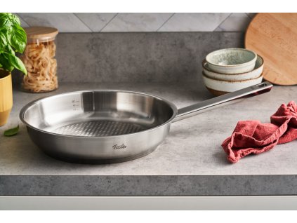 Koekenpan ORIGINAL-PROFI COLLECTION 24 cm, 2 l, roestvrij staal, Fissler