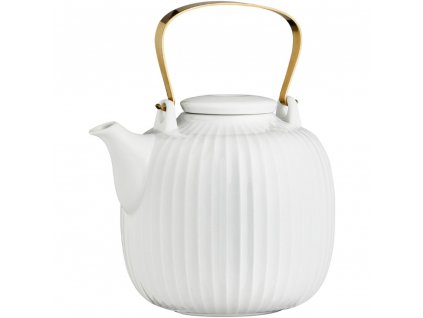 Theepot HAMMERSHOI 1,2 l, wit, Kähler
