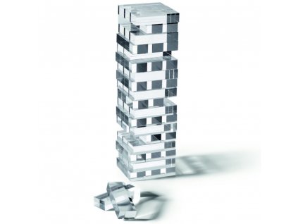 Jenga-blokken YAP 28 cm, helder, Philippi