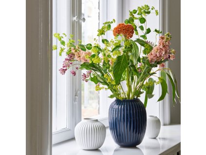 Vaas HAMMERSHOI 13 cm, wit, Kähler