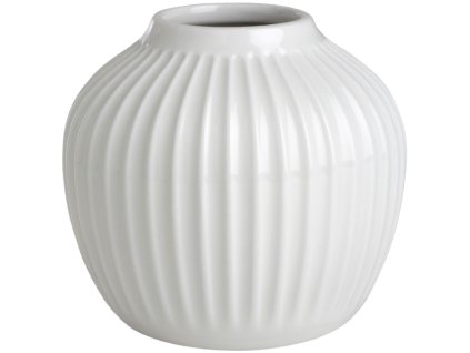 Vaas HAMMERSHOI 13 cm, wit, Kähler