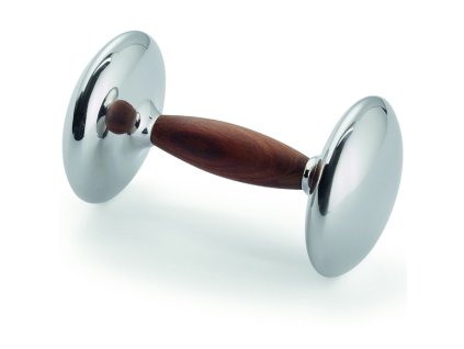 Dumbbell STUDIO 17 cm, 2 kg, zilver, Philippi