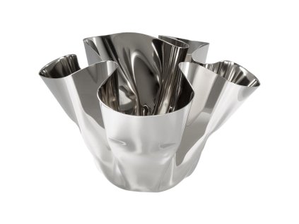 Waxinelichthouder / vaas MARGEAUX 18 cm, roestvrij staal, Philippi