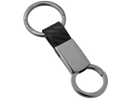 Sleutelhanger CARREAU 10 cm, zwart, Philippi