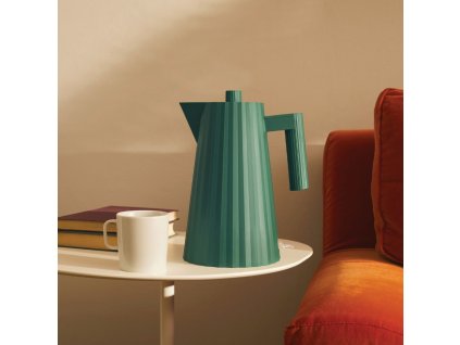 Waterkoker PLISSÉ, 1,7 l, groen, Alessi