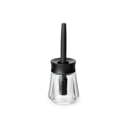 Marinadeglas met kwast GRAND CRU Rosendahl 250 ml zwart
