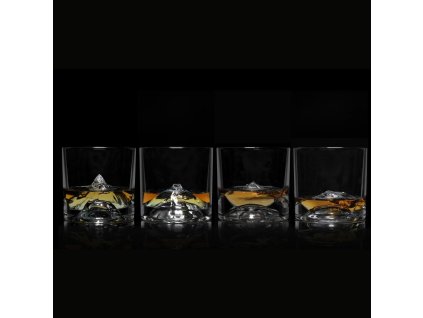 Whiskyglas THE PEAKS, set van 4 stuks, Liiton