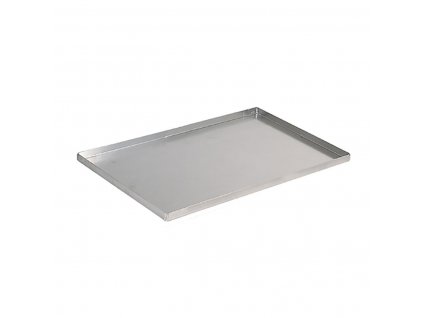 Bakplaat met opstaande rand 60 x 40 cm, aluminium, de Buyer