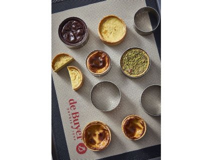 Bakring 12,5 cm, RVS, de Buyer