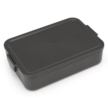 Lunchtrommel MAKE & TAKE 2 l, donkergrijs, Brabantia