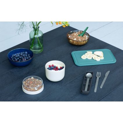 Lunchkom MAKE & TAKE 500 ml, lichtgrijs, Brabantia