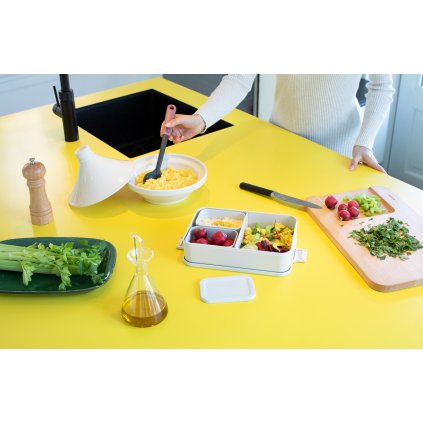 Lunchtrommel MAKE & TAKE BENTO 2 l, lichtgrijs, Brabantia