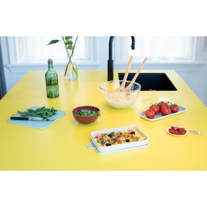 Lunchtrommel MAKE & TAKE flat, lichtgrijs, Brabantia