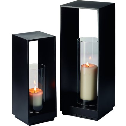 Lantaarn WISMA 40 cm, zwart, Philippi