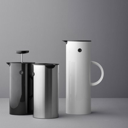 Thermoskan EM77 1 l, wit, Stelton