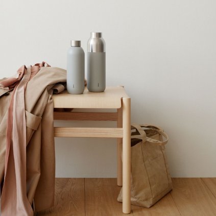 Thermosfles KEEP COOL 600 ml, lichtgrijs, Stelton