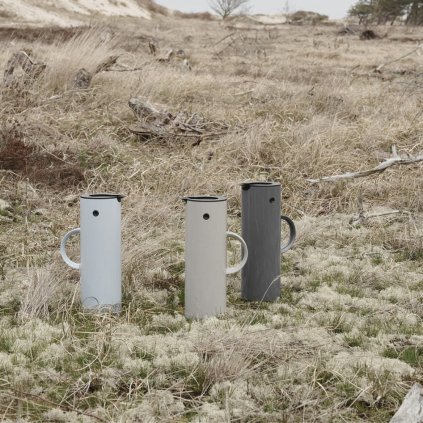 Thermoskan EM77 1 l, granietgrijs, Stelton