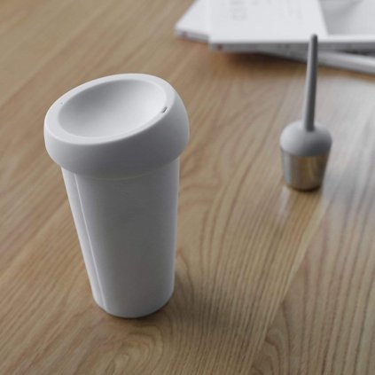 Theemok met deksel ANYTIME EMMA 450 ml, wit, Viva Scandinavia