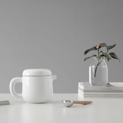 Theepot ISABELLA 600 ml, wit, Viva Scandinavia