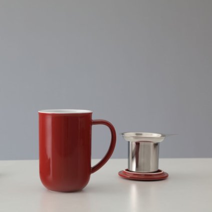 Theemok met infuser MINIMA 500 ml, rood, Viva Scandinavia