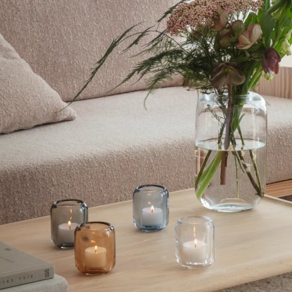 Waxinelichthouder ACORN set van 2 stuks, druif, Eva Solo
