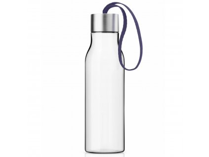 Waterbidon 500 ml, violetblauwe band, Eva Solo