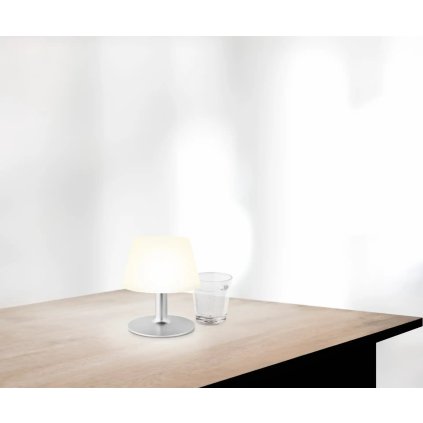 Tafellamp op zonne-energie SUNLIGHT 16 cm, grijs, Eva Solo