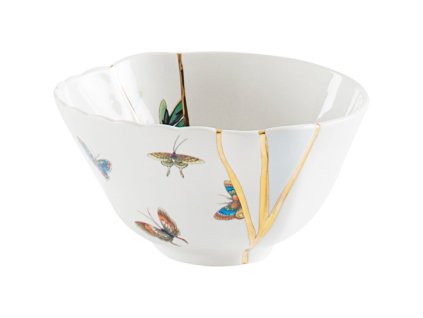 Serveerschaaltje KINTSUGI 2 11,5 cm, wit, Seletti