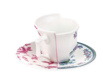 Koffiekopje met schotel HYBRID LEONIA, Seletti