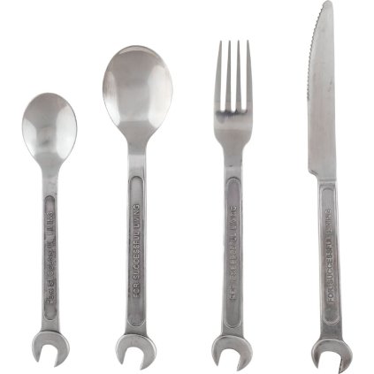 Bestekset MACHINE COLLECTION, 4-delig, Seletti
