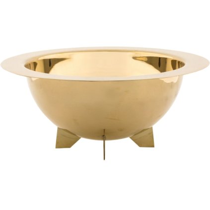 Slaschaal COSMIC DINER LUNAR 34 cm, messing, Seletti