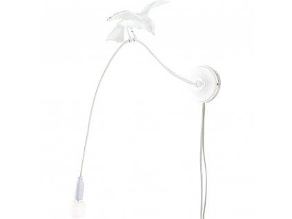 Wandlamp SPARROW CRUISING 100 cm, wit, Seletti