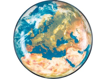 Serveerschaal COSMIC DINER EARTH EUROPE 32cm, Seletti