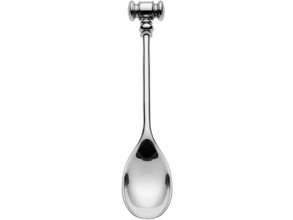 Eierlepel DRESSED, set van 2 stuks, 12 cm, zilver, Alessi