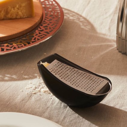 Parmezaanse kaasrasp PARMENIDE, 15 cm, wit, Alessi