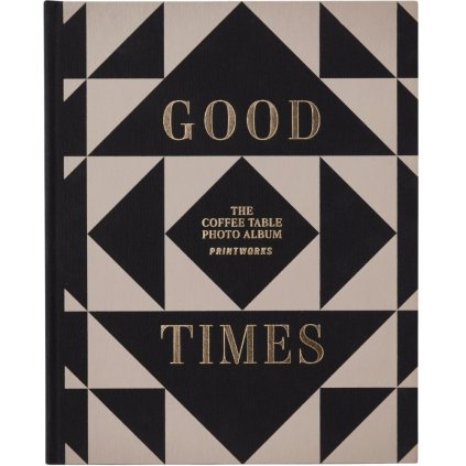 Fotoalbum GOOD TIMES, zwart en wit, Printworks