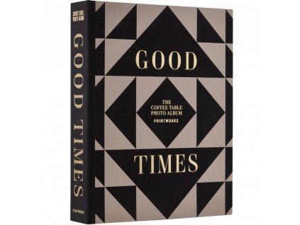 Fotoalbum GOOD TIMES, zwart en wit, Printworks