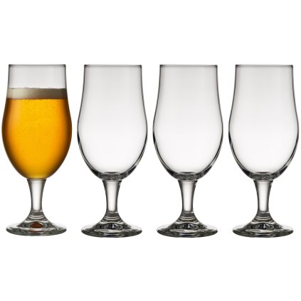 Bierglas JUVEL, set van 4 stuks, 490 ml, Lyngby Glas