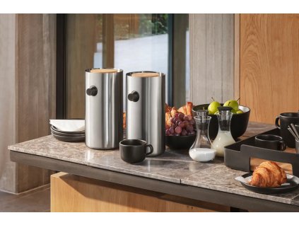Thermoskan NORDIC KITCHEN 1,8 l, zilver, roestvrij staal, Eva Solo