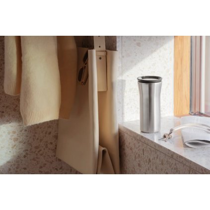 Reisbeker CITY TO GO 350 ml, zilver, Eva Solo