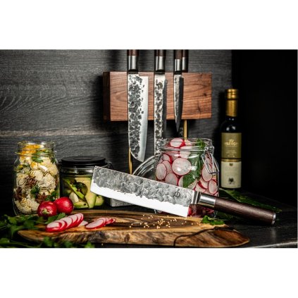 Japans groentemes SEBRA 17,5 cm, Forged