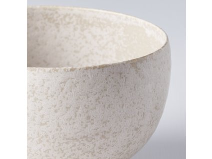 Opdienchaal WHITE FADE 13 cm, 500 ml, wit, keramiek, MIJ