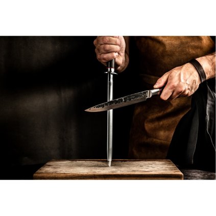 Slijpstaaf SEBRA 26 cm, staal, Forged